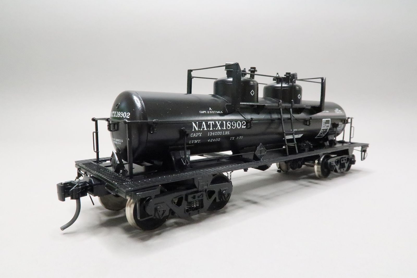 O Brass Model - OMI 0077.1 NATX NA 2-Dome Two Dome Tank Car 4,000 ...