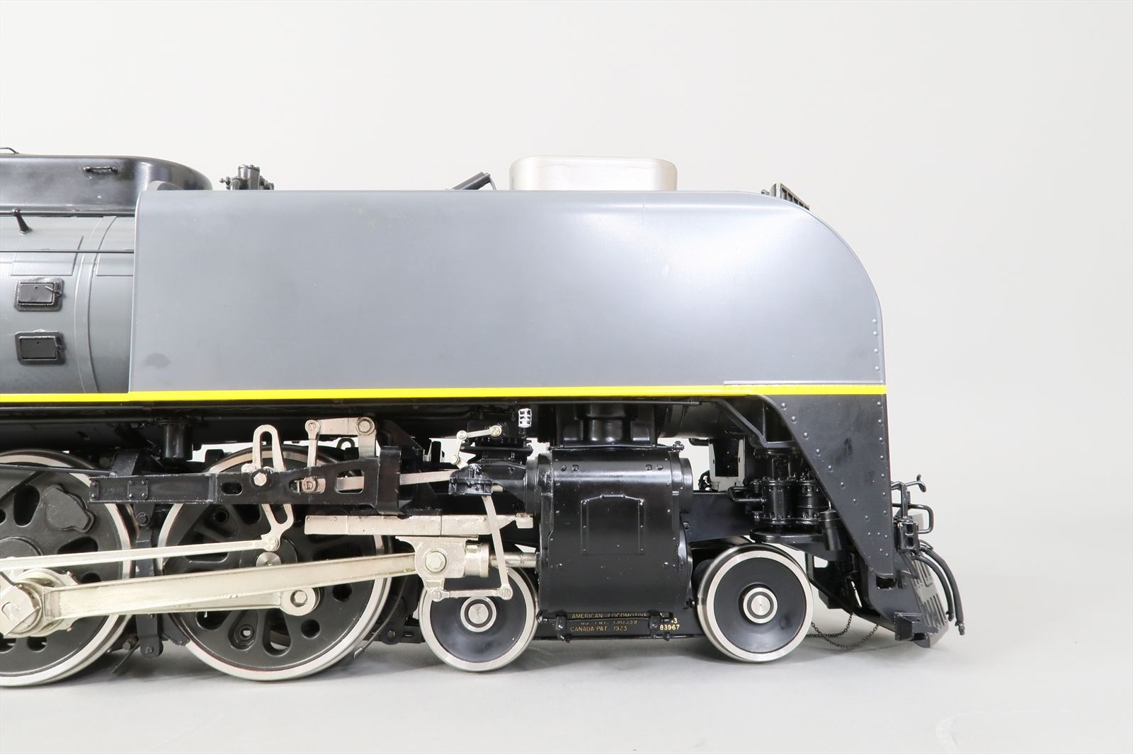 G Brass Model - GRM Garden Railway UP Union Pacific FEF-3 Two Tone Gray ...