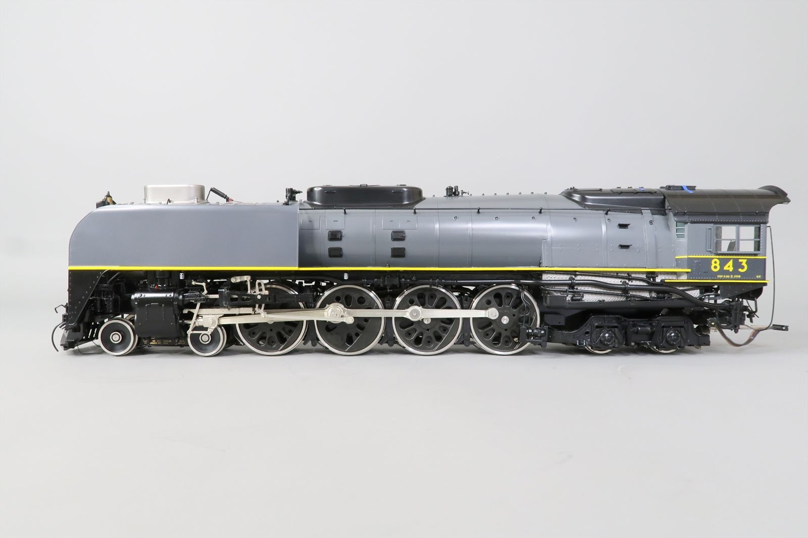 G Brass Model - GRM Garden Railway UP Union Pacific FEF-3 Two Tone Gray ...