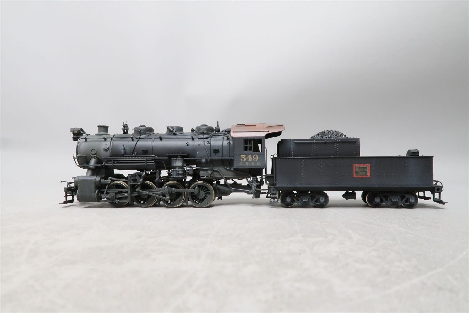 HO Brass Model - Akane USRA as CB&Q 0-8-0 Steam #549 - Custom ...