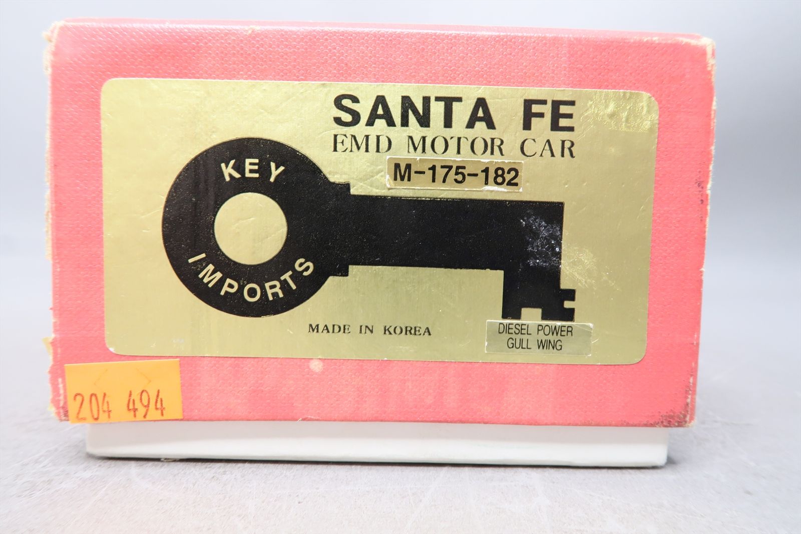 HO Brass Model - Key AT&SF Santa Fe EMD Motor Car Diesel Gull Wing #M ...
