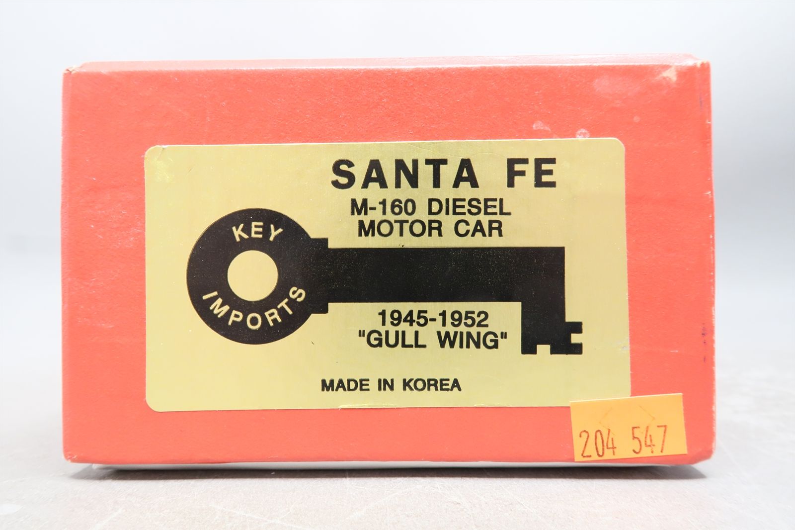 HO Brass Model - Key AT&SF Santa Fe Diesel Motor Car Gull Wing 1945 ...