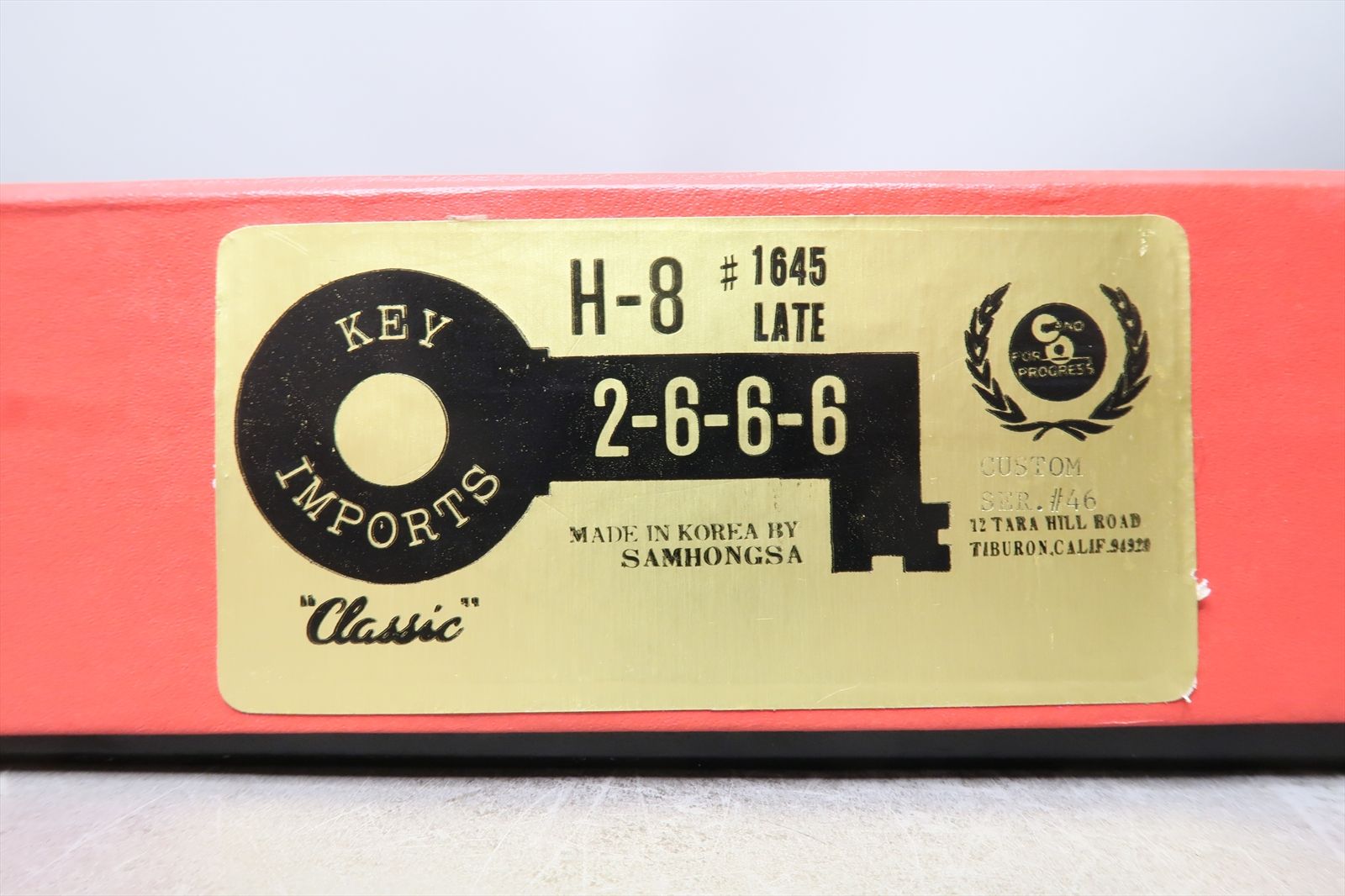 HO Brass Model - Key CS#46 C&O Chesapeake & Ohio H-8 2-6-6-6 Allegheny ...