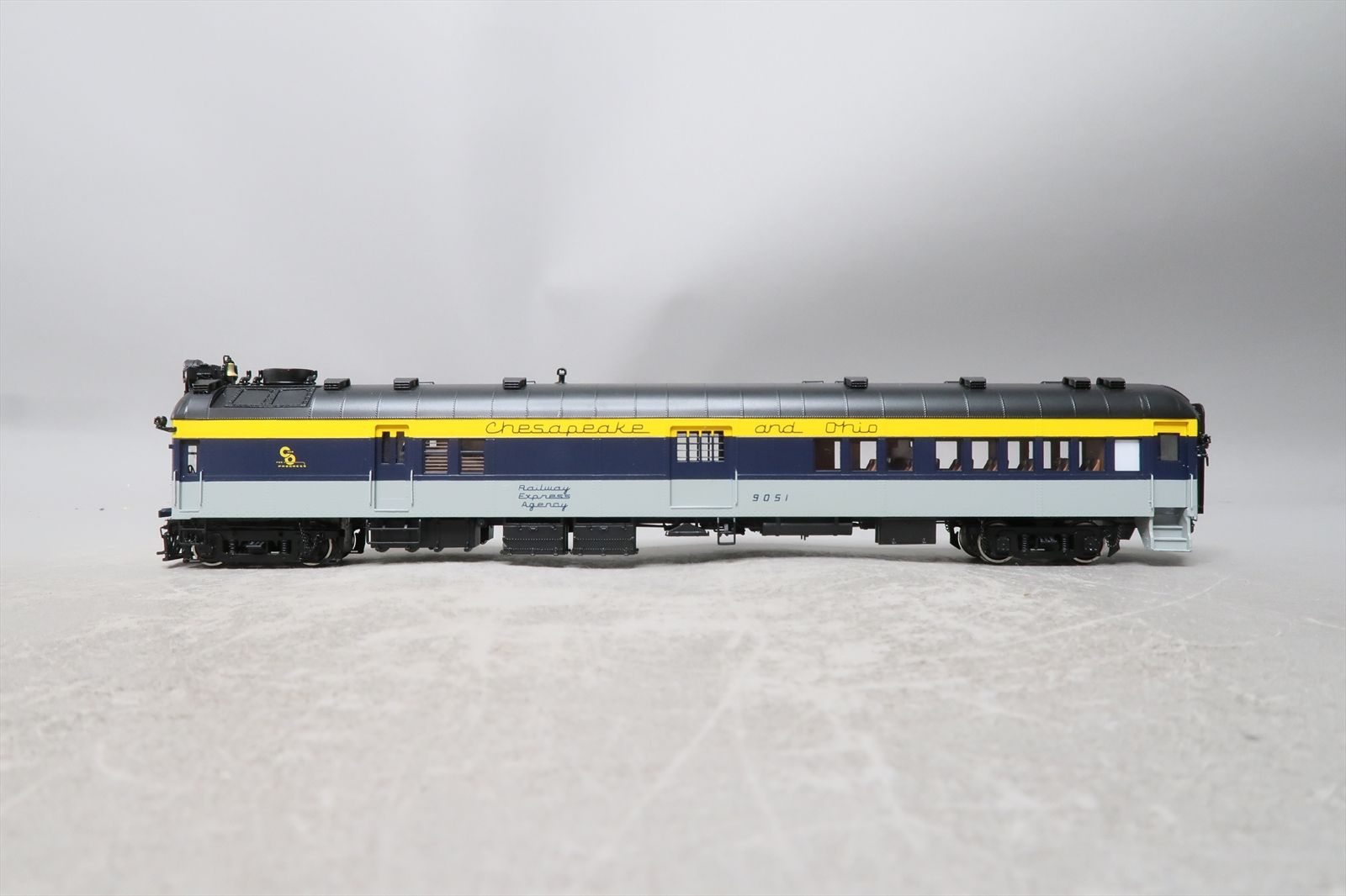 HO Brass Model - W&R Version 2 C&O Chesapeake & Ohio Brill Gas Electric ...