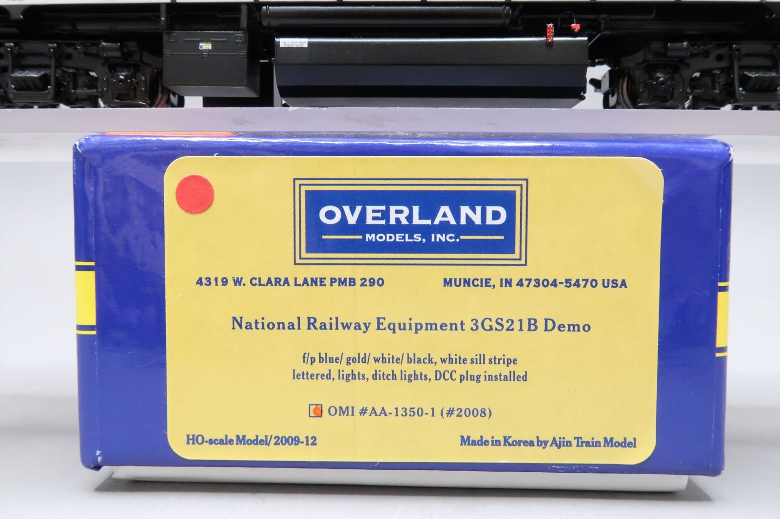 HO Brass Model - OMI AA-1350-1 NRE Demo 3GS21B National Railway ...