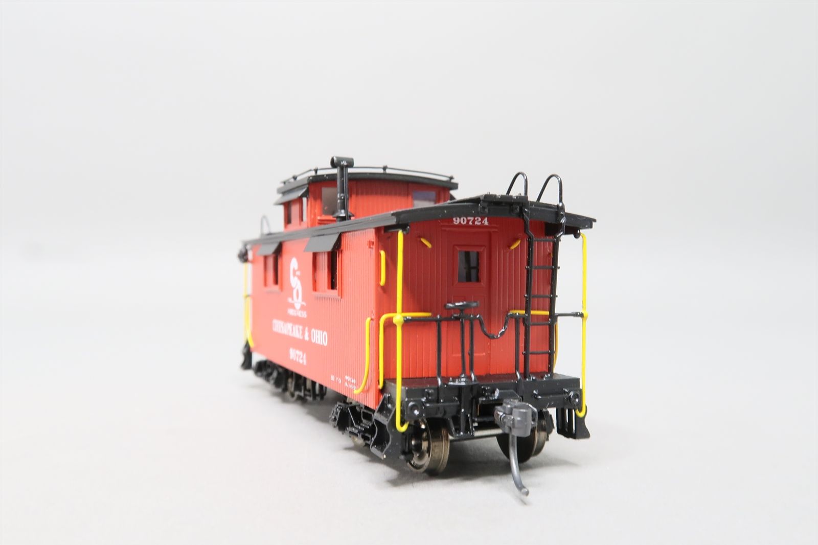 HO Brass Model - DP 201A C&O Chesapeake & Ohio Wood Caboose Late Red ...