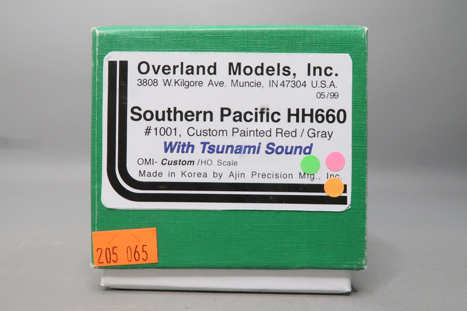 HO Brass Model - OMI 6356.1 Milwaukee as Southern Pacific HH660 #1001 ...