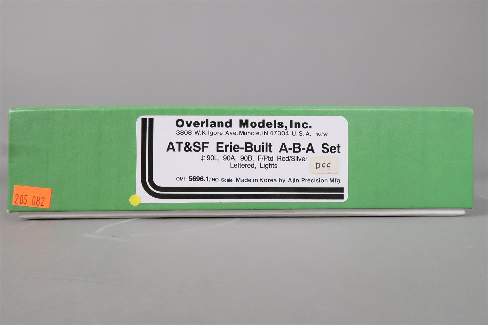 HO Brass Model - OMI 5696.1 AT&SF Santa Fe Erie Built A-B-A #90L + 90A ...