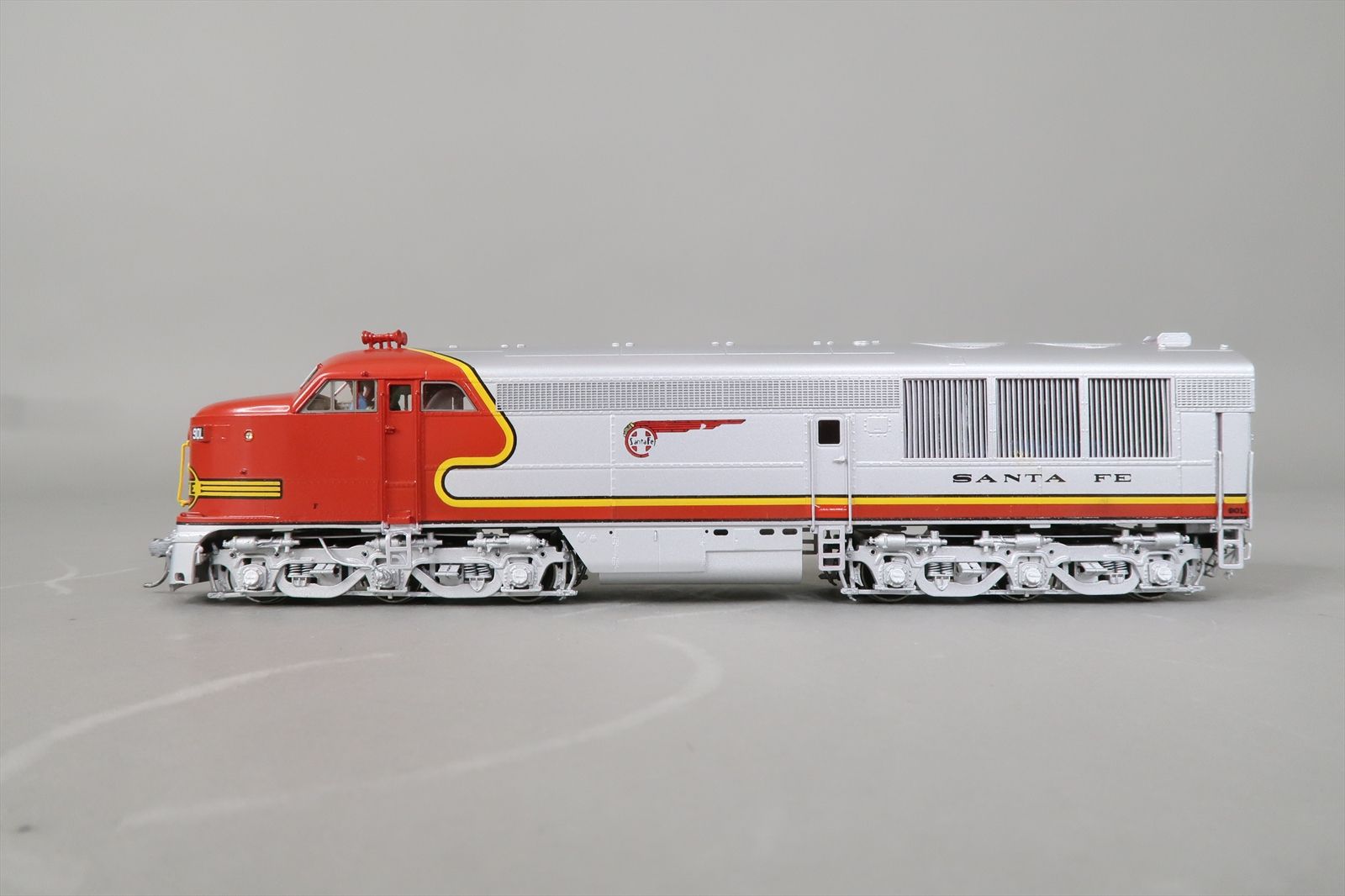 HO Brass Model - OMI 5696.1 AT&SF Santa Fe Erie Built A-B-A #90L + 90A ...