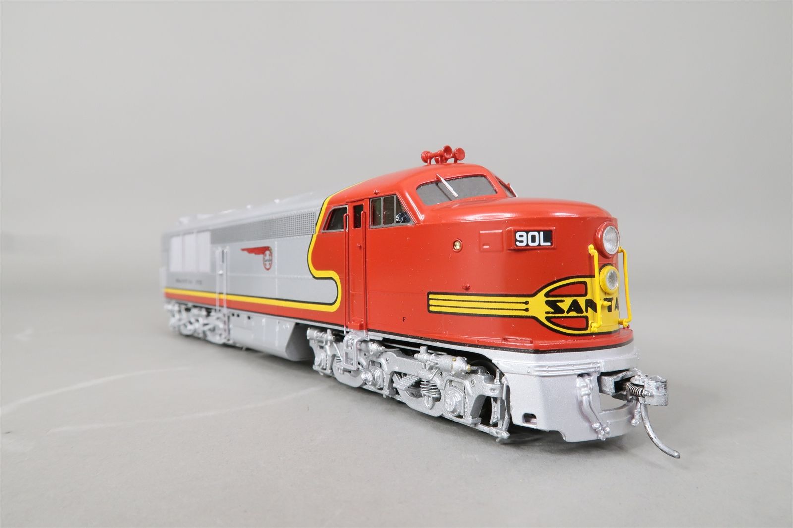 HO Brass Model - OMI 5696.1 AT&SF Santa Fe Erie Built A-B-A #90L + 90A ...