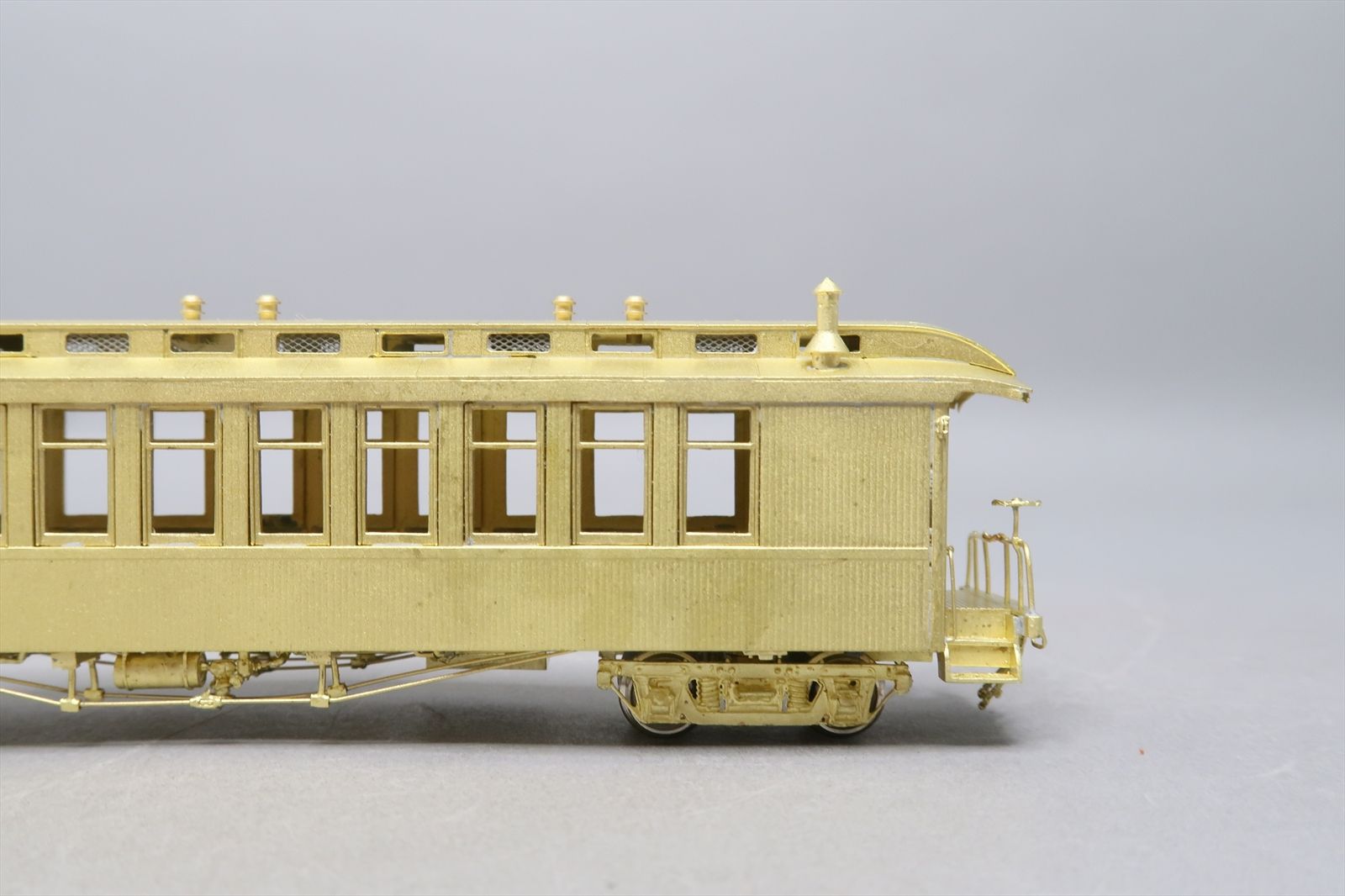 HOn3 Brass Model - Key D&RGW Rio Grande Open Platform Coach - Unpainted ...