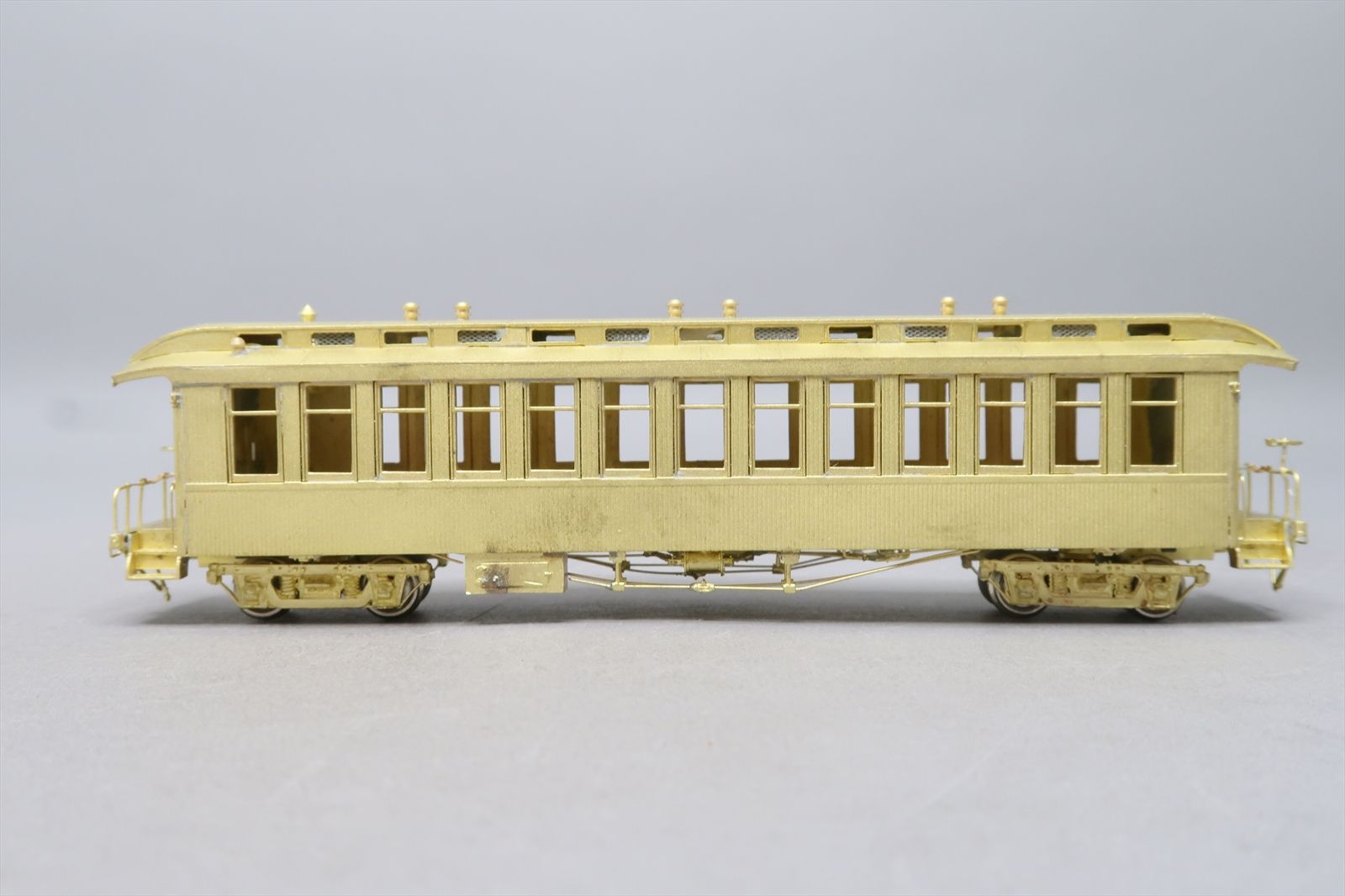 HOn3 Brass Model - Key D&RGW Rio Grande Open Platform Coach - Unpainted ...