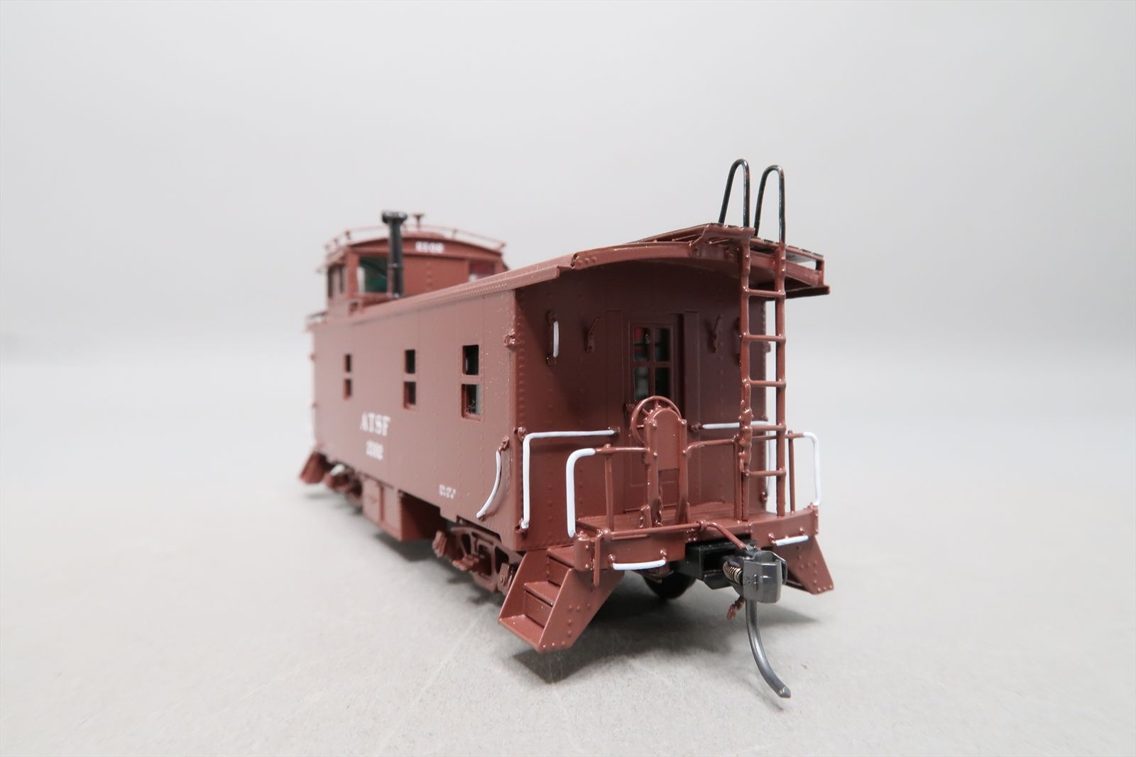 HO Brass Model - DP AT&SF Santa Fe Round Roof Steel Caboose #2102 - F/P ...