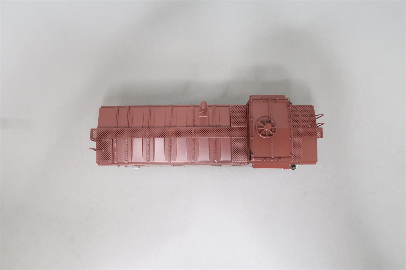 HO Brass Model - DP 1407 AT&SF Santa Fe Peaked Roof Steel Caboose #2282 ...