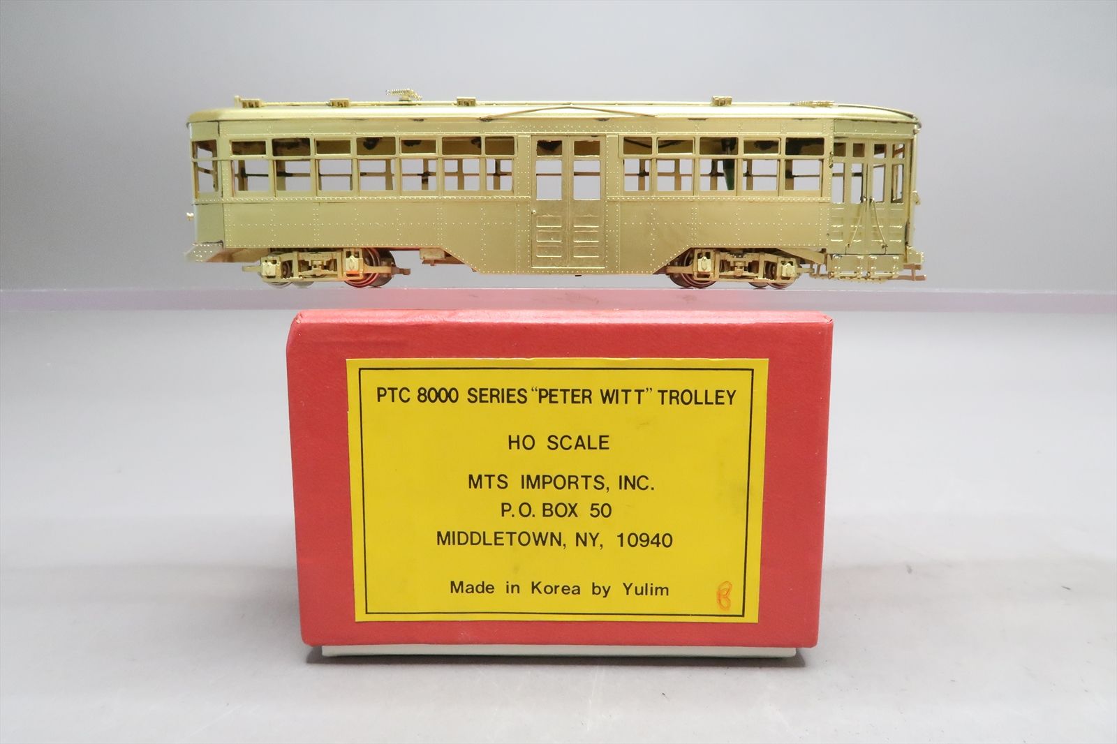 HO Brass Model - MTS PTC Philadelphia Transportation Company Trolley ...