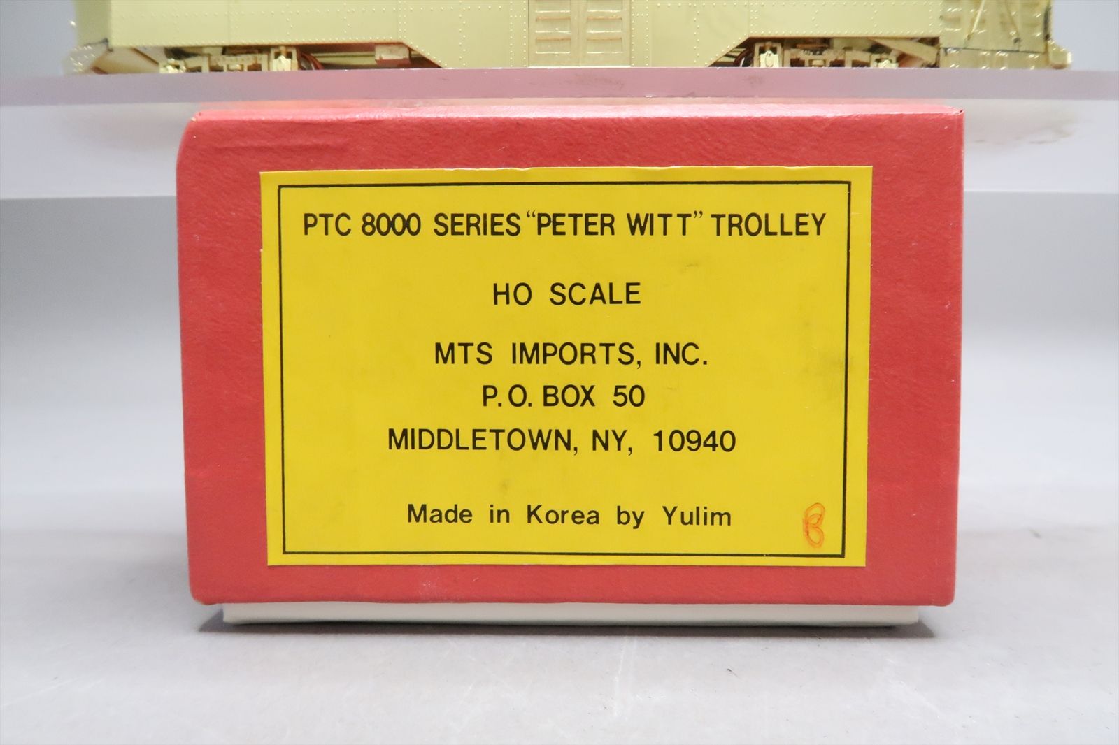 HO Brass Model - MTS PTC Philadelphia Transportation Company Trolley ...
