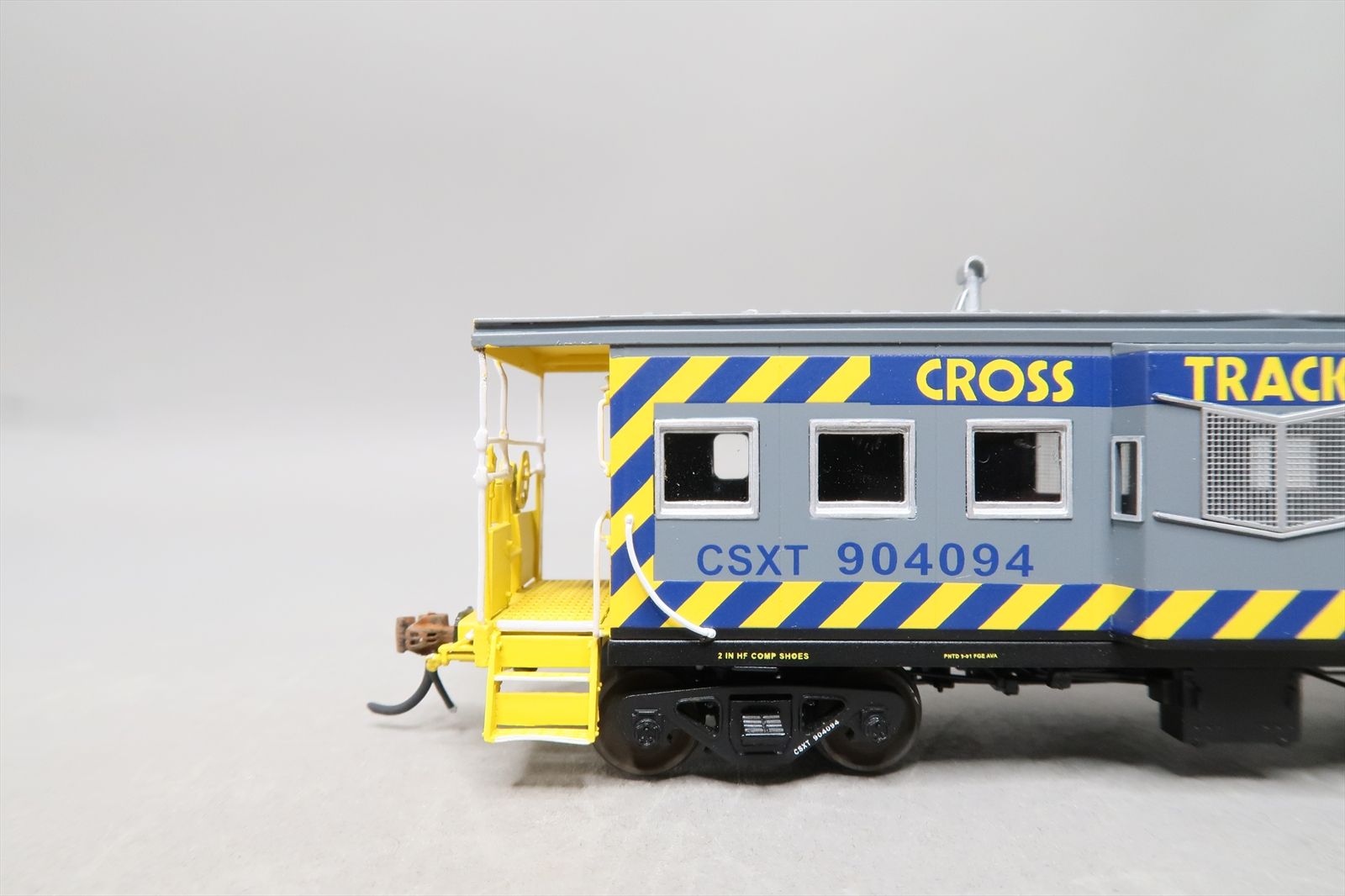 HO Brass Model - OMI 087030021.3 CSX C-27A Caboose Operation Lifesaver ...