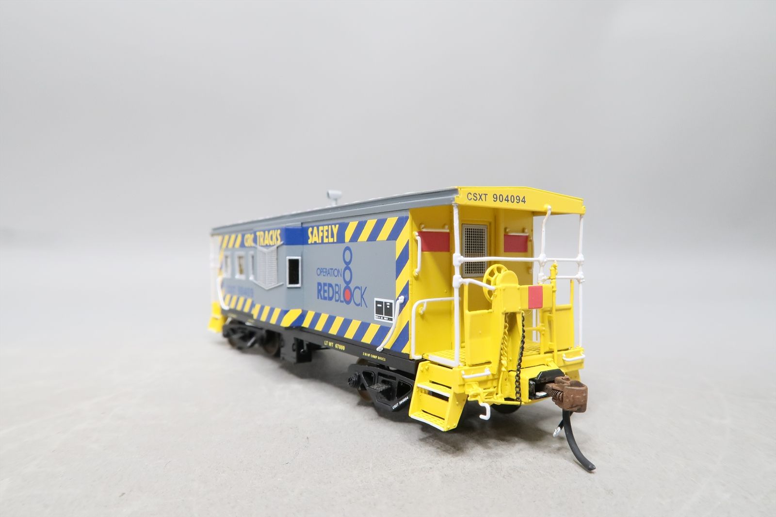 HO Brass Model - OMI 087030021.3 CSX C-27A Caboose Operation Lifesaver ...