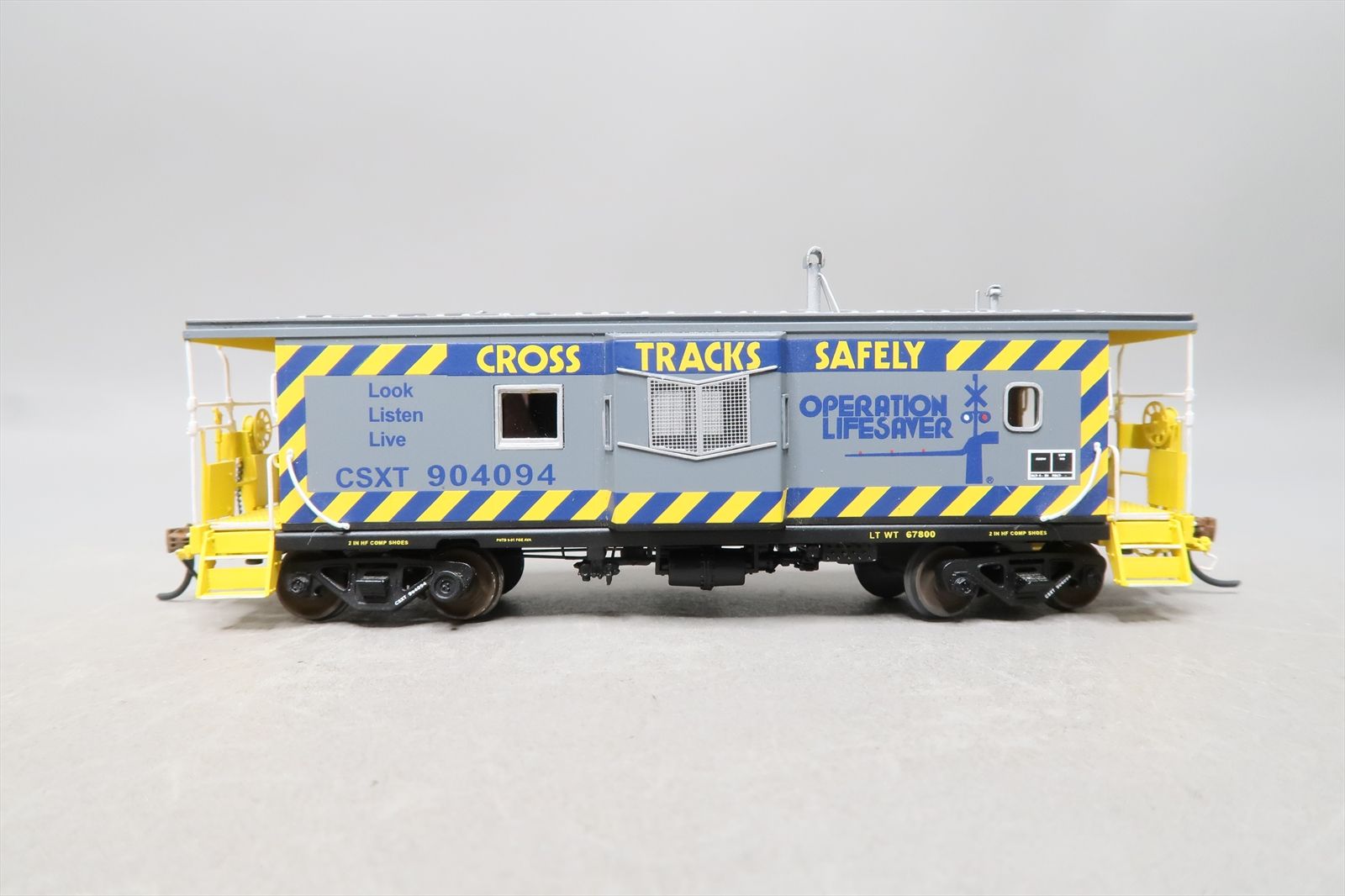 HO Brass Model - OMI 087030021.3 CSX C-27A Caboose Operation Lifesaver ...