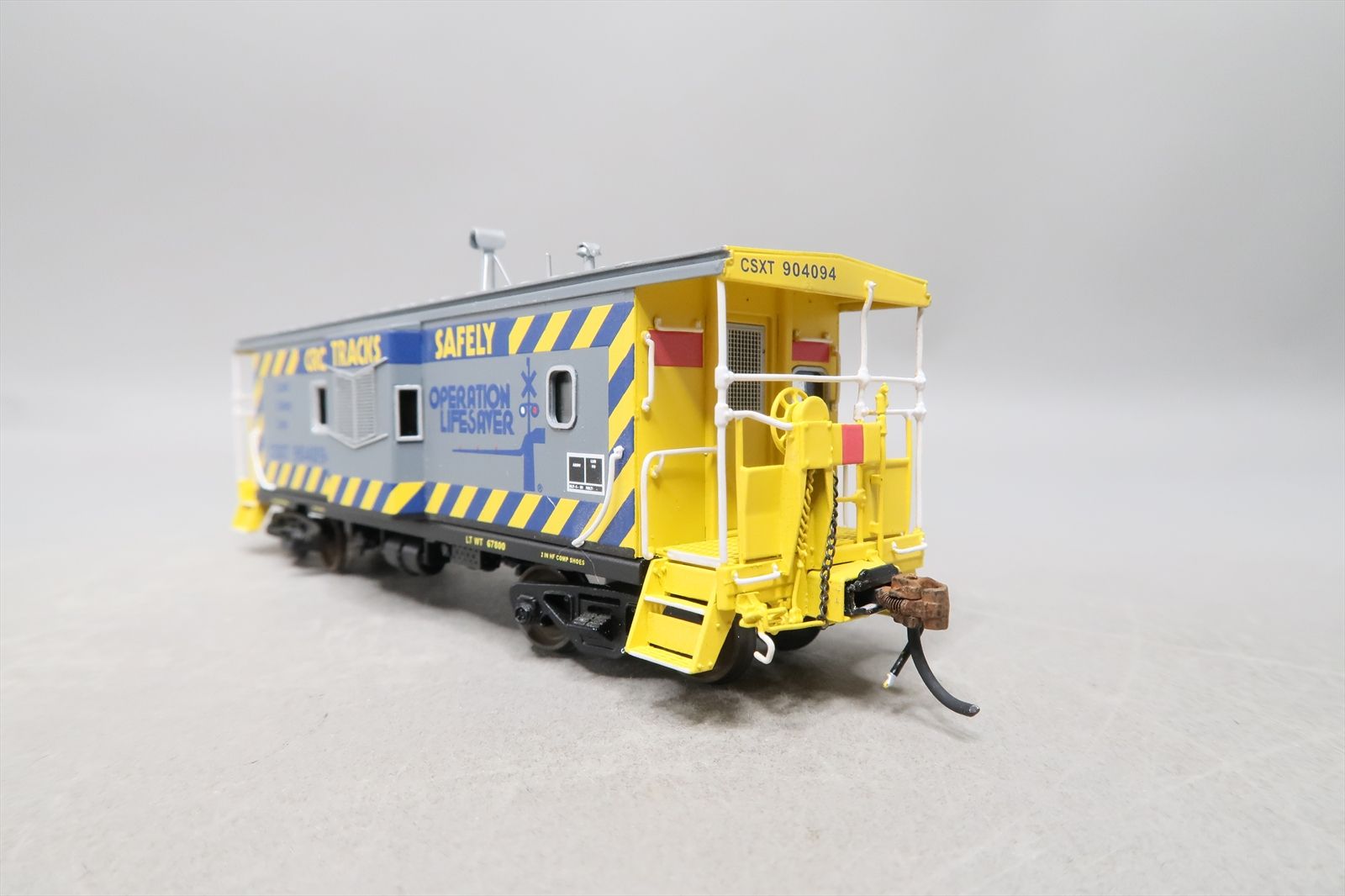 HO Brass Model - OMI 087030021.3 CSX C-27A Caboose Operation Lifesaver ...
