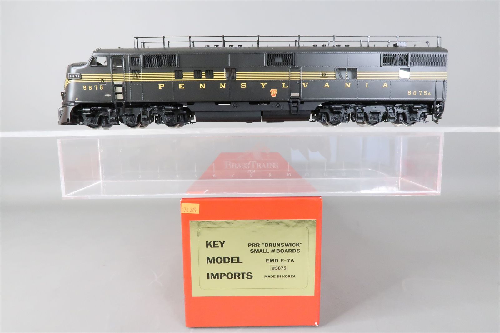 O Brass Model - Key PRR Pennsylvania E7 E7A SINGLE A UNIT Brunswick ...