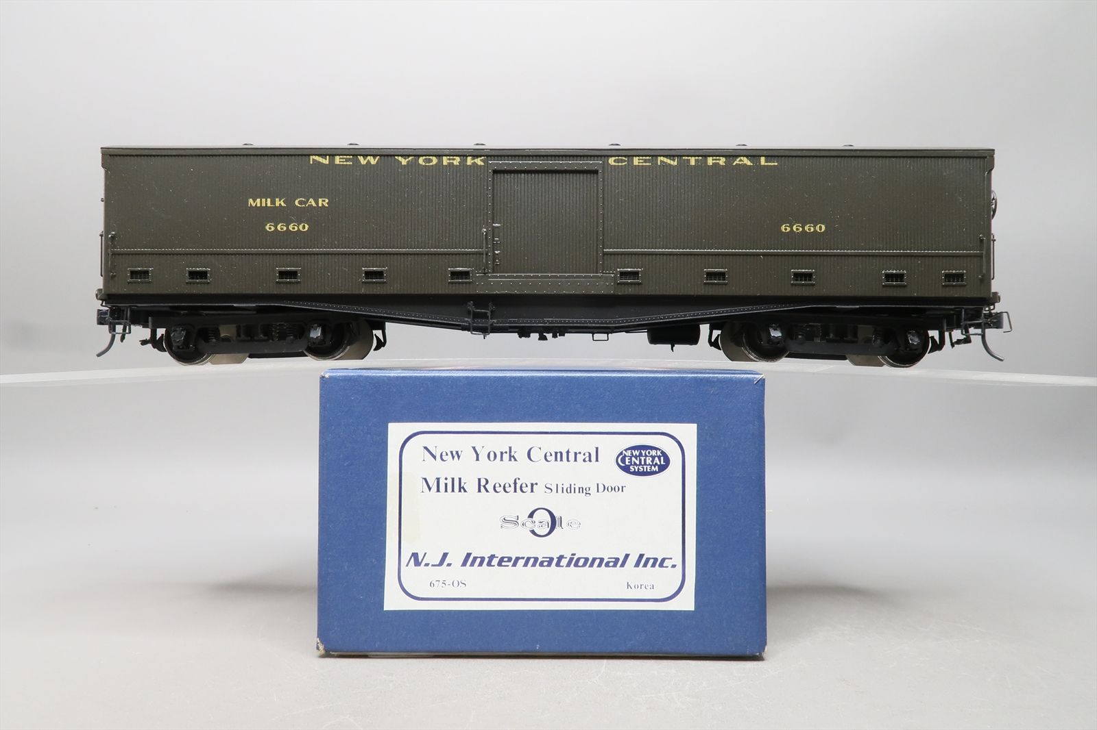 O Brass Model - NJI / NJCB 675-OS NYC New York Central Milk Reefer ...