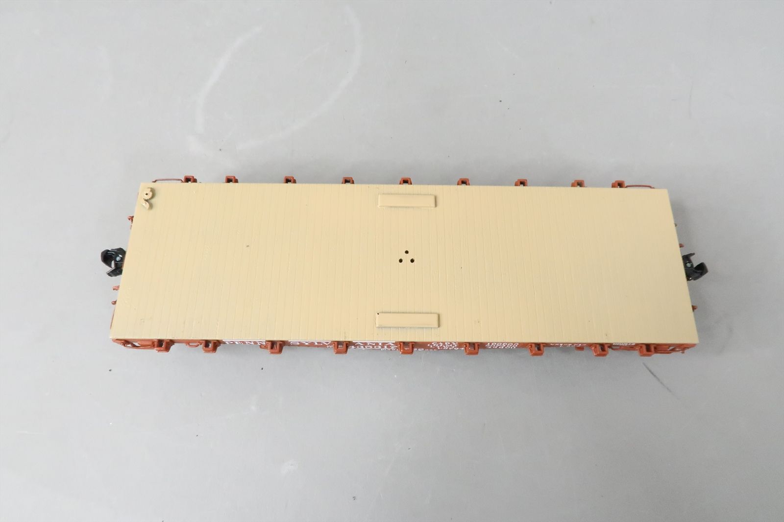 O Brass Model - RYM Yoder 2106427 PRR Pennsylvania 2 F22 Flatcars w ...