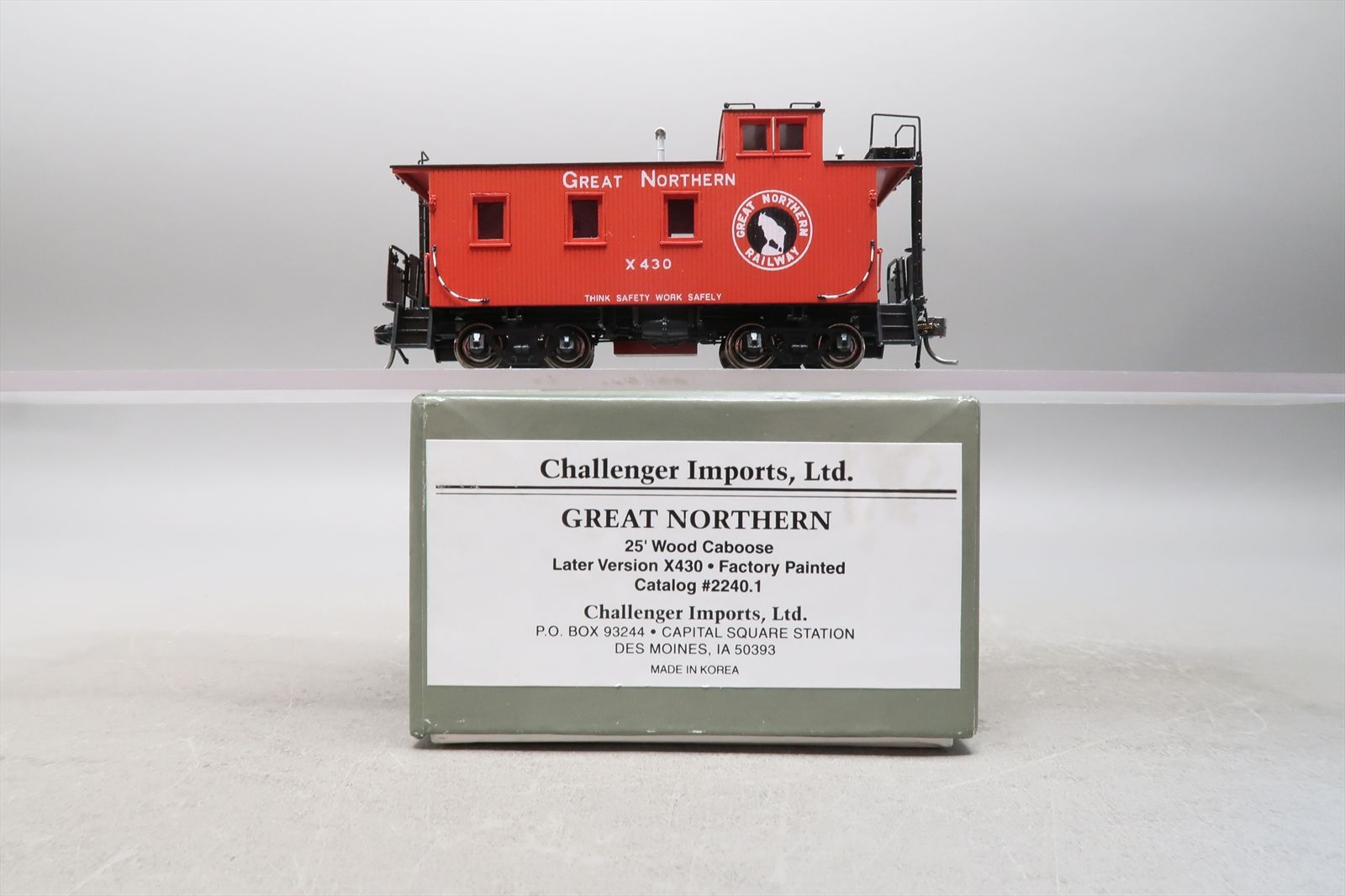 Overland GN 30' Wood Caboose カブース X246 韓国製ブラス