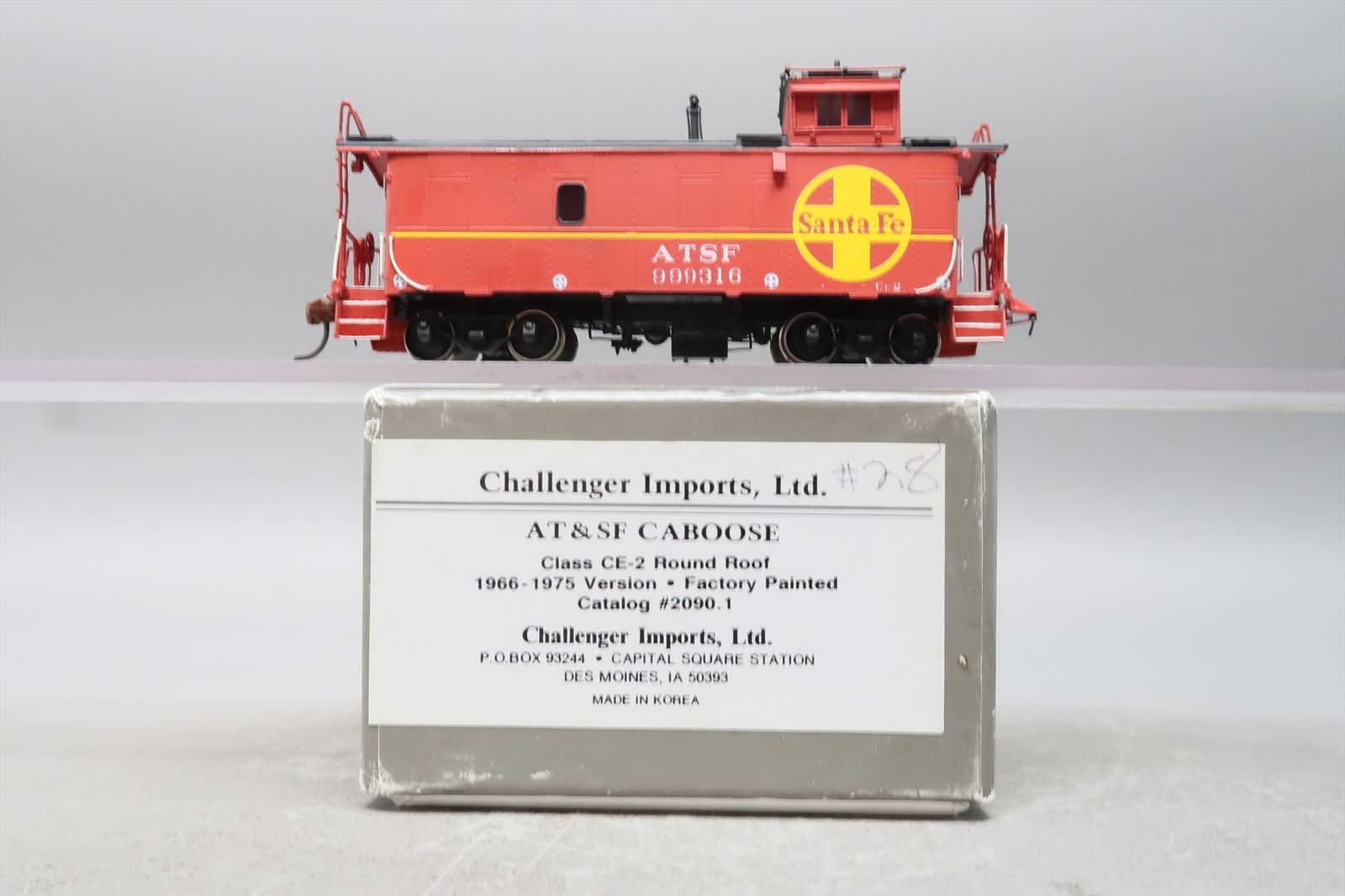 Atchison, Topeka & Santa Fe 真鍮製 NJ Custom サンタフェ鉄道