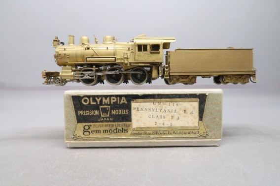 Gem/OLYMPIA HOゲージ 蒸気機関車 ペンシルバニアE-6s HO Brass Gem