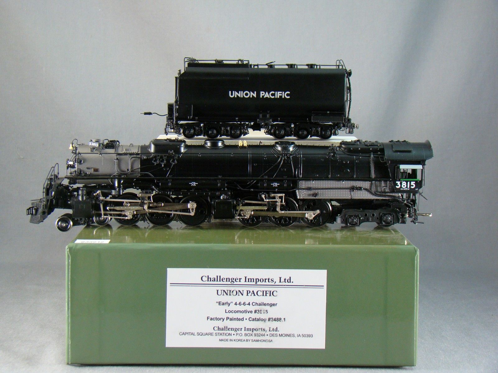 天賞堂 チャレンジャー UP 4-6-6-4 CHALLENGER HO CIL UP Union Pacific Early 4-6-6-4 Challenger #3815