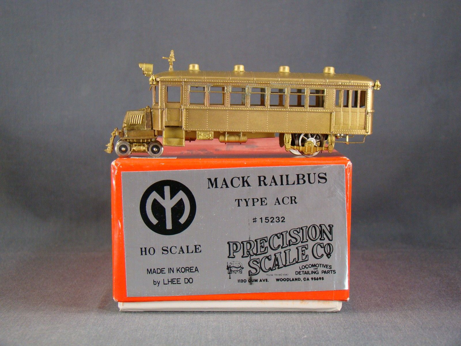HO PSC 15232 Mack Railbus Type ACR - Self Propelled