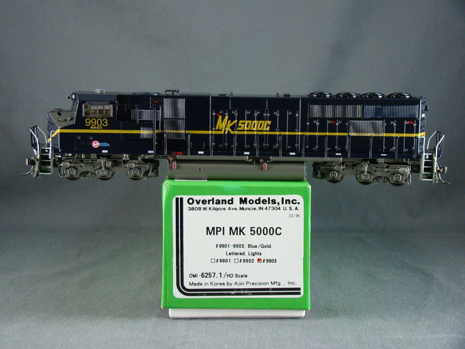 HO Overland OMI 6257.1 MPI MK5000C Diesel #9903 - SP / UP