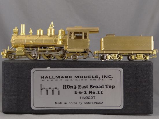 HALLMARK HOn3(10.5mm) EBT 2-8-2 #12完成品（HOn3 Brass Hallmark