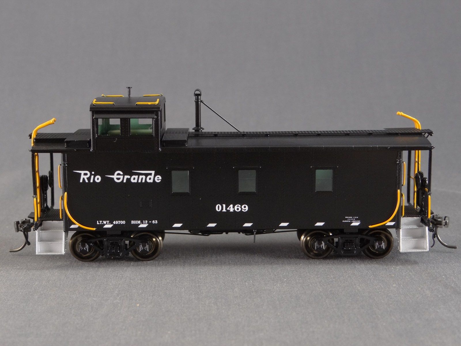 A Denver & Rio Grande caboose that I built and painted myself : modelmakers