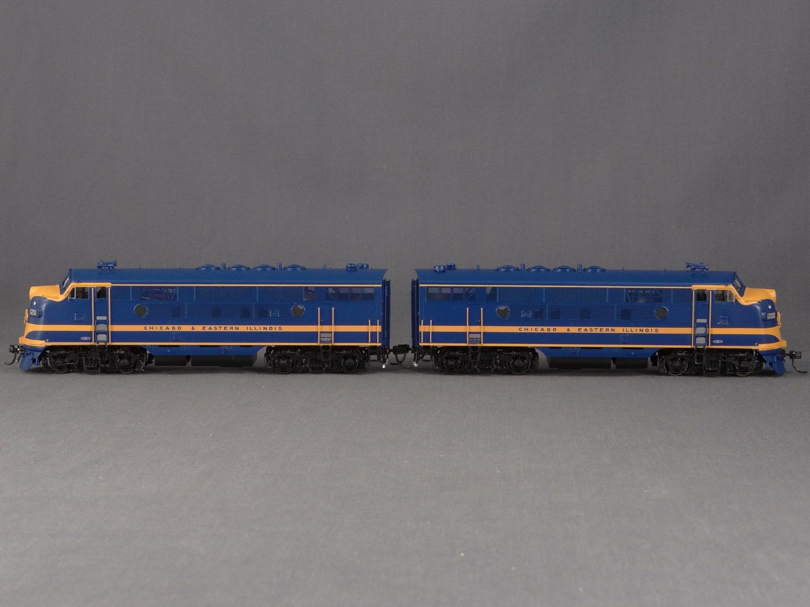 HO DP-2021 Division Point C&EI EMD F3A F3 A-A Diesel Set #1200/1201