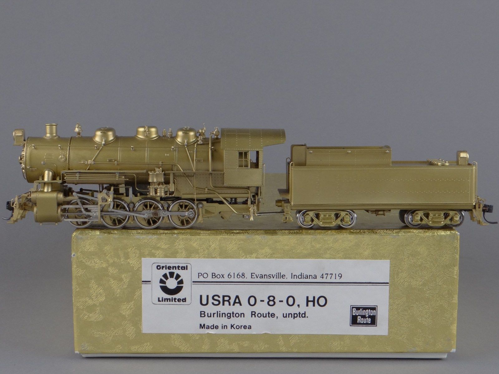 天賞堂 アメリカ型 0-8-0 USRA （HO LOCOMOTIVES TENSHODO BRASS）