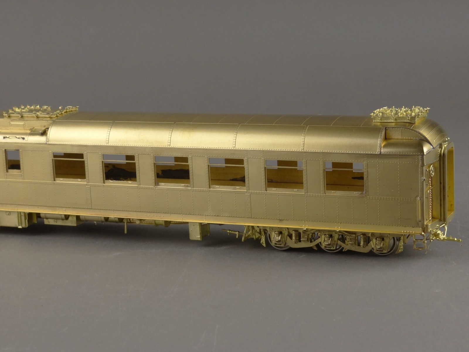 HO Brass Model Train - TCY #0414 Coach Yard ATSF Santa Fe Super Chief Diner