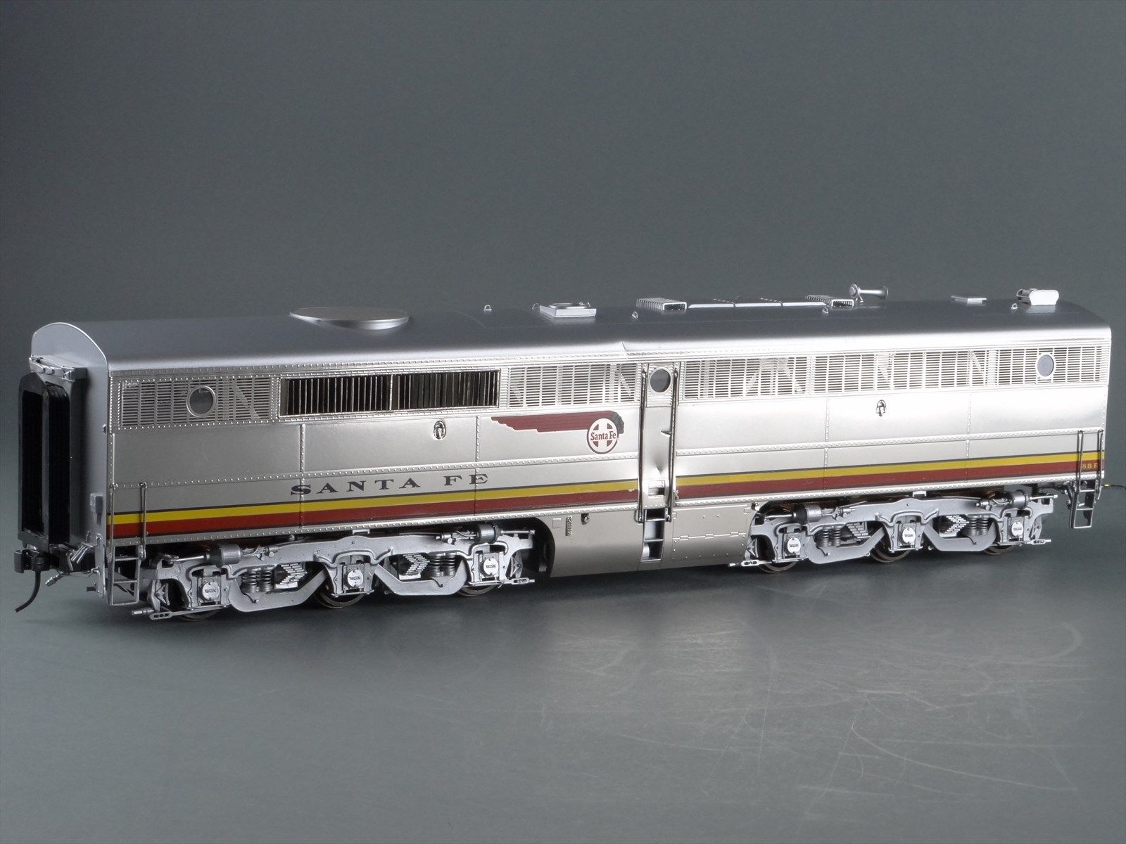 O Scale 2-Rail Brass Model Train - OMI 0589.1 ATSF Santa Fe PA-1 PB-1 ...