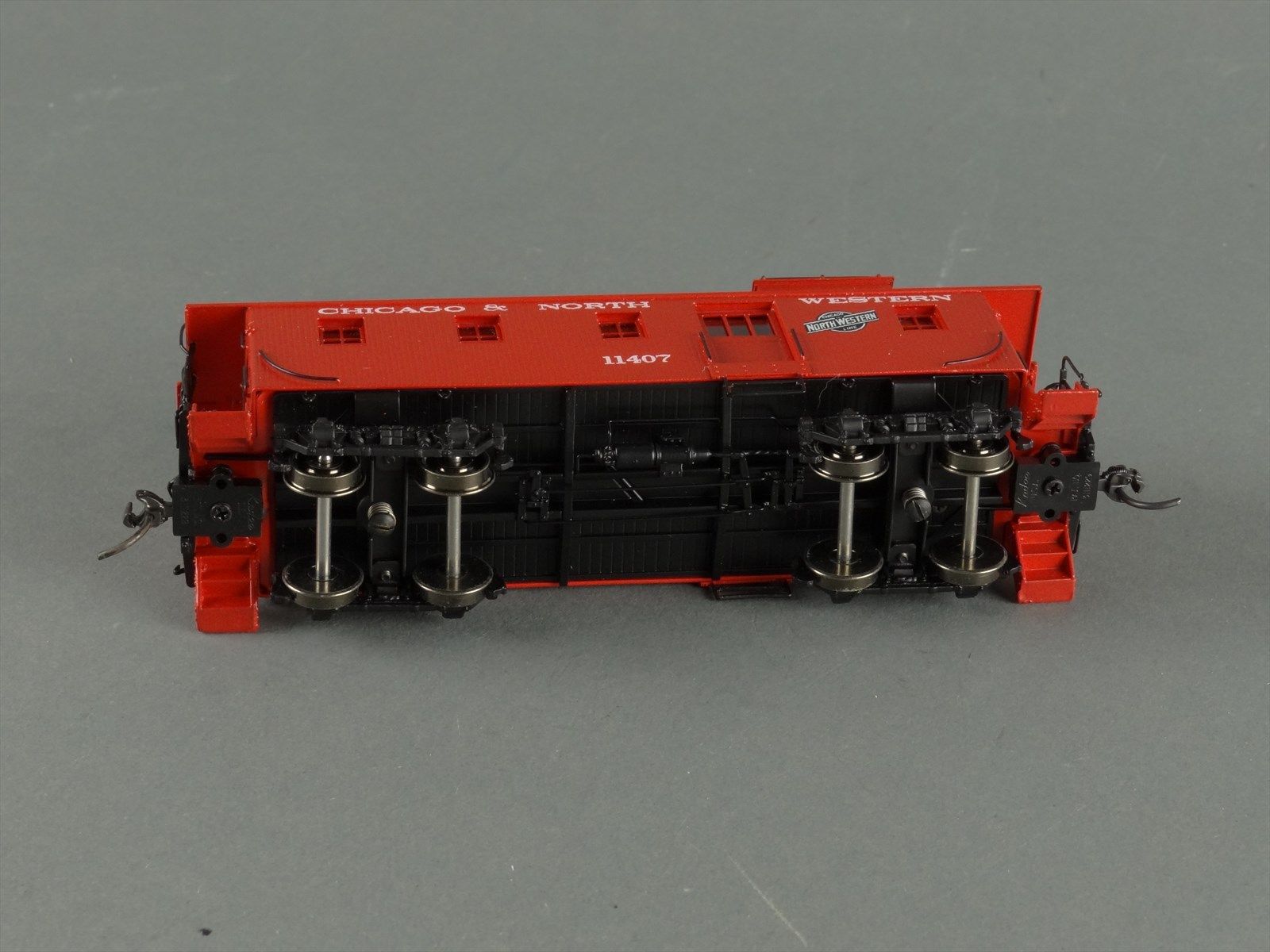 HO Brass Model Train - Division Point C&NW Standard Caboose #11407