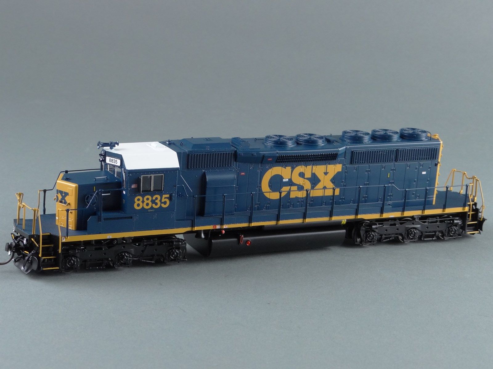 HO Brass Model Train - OMI 87010001.4 Overland CSX SD40-2 Diesel #8835 ...