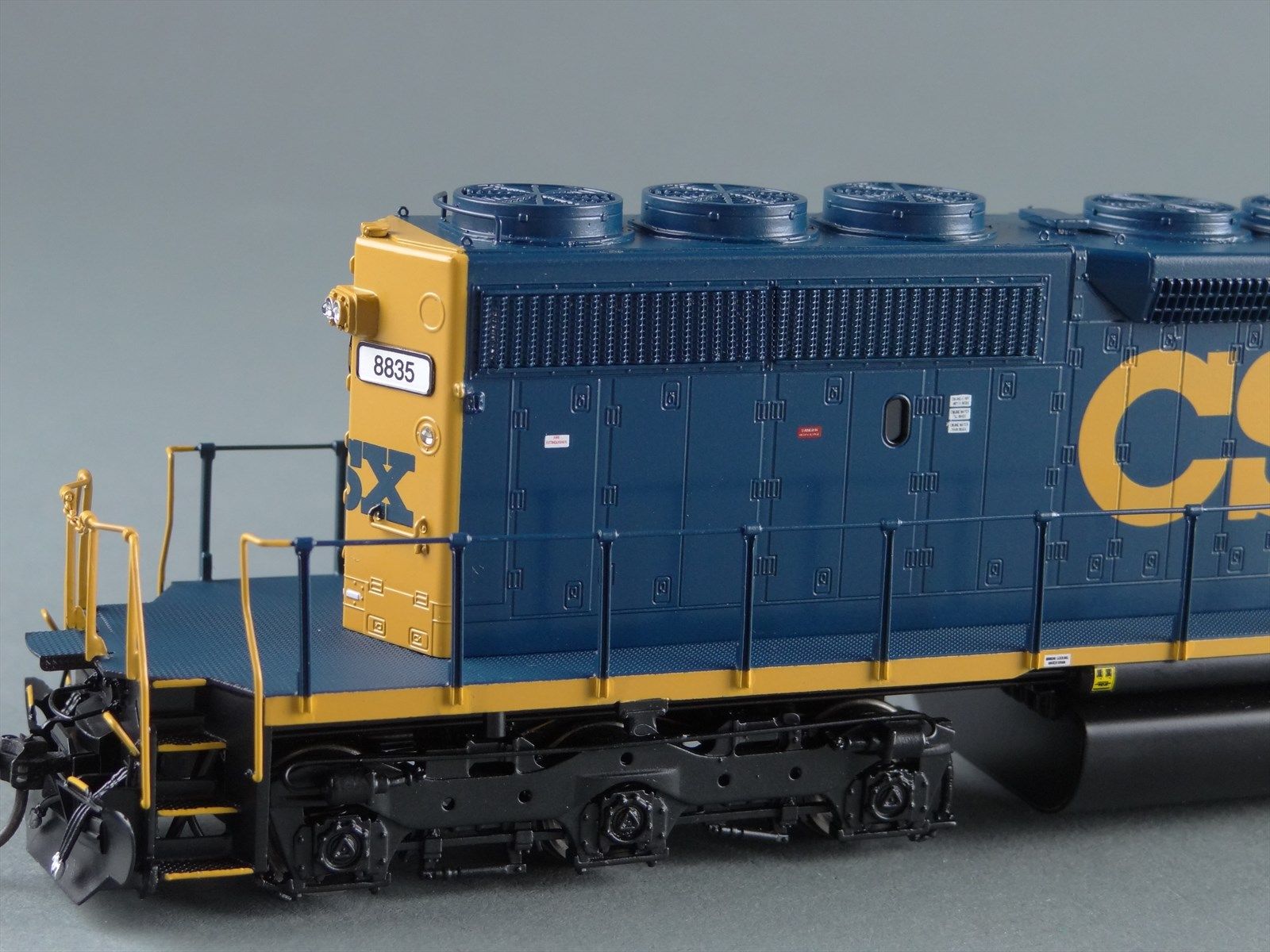 HO Brass Model Train - OMI 87010001.4 Overland CSX SD40-2 Diesel #8835 ...