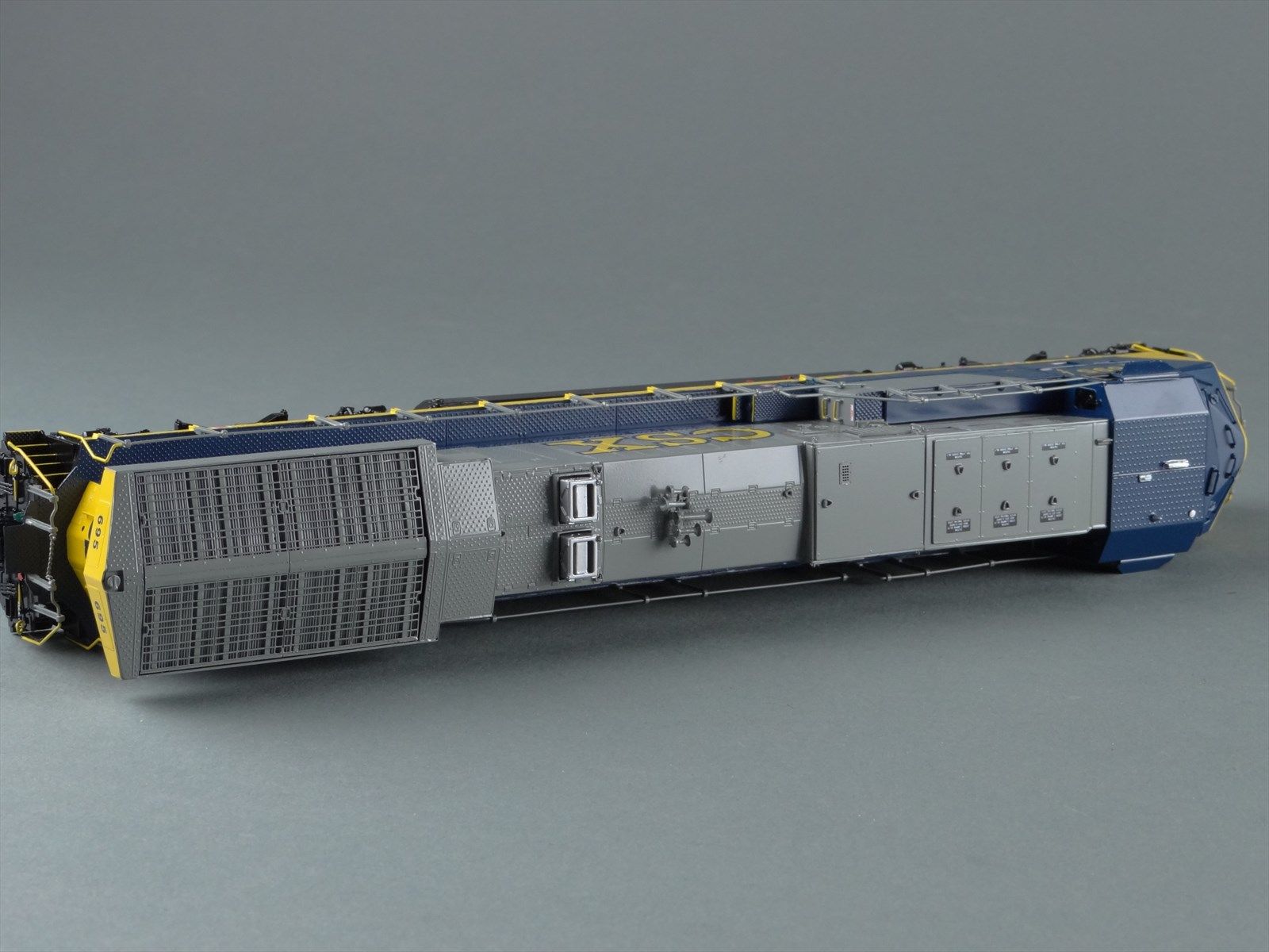 HO Brass Model Train - OMI 6581.1 Overland CSX C60AC / CW60AC Diesel ...