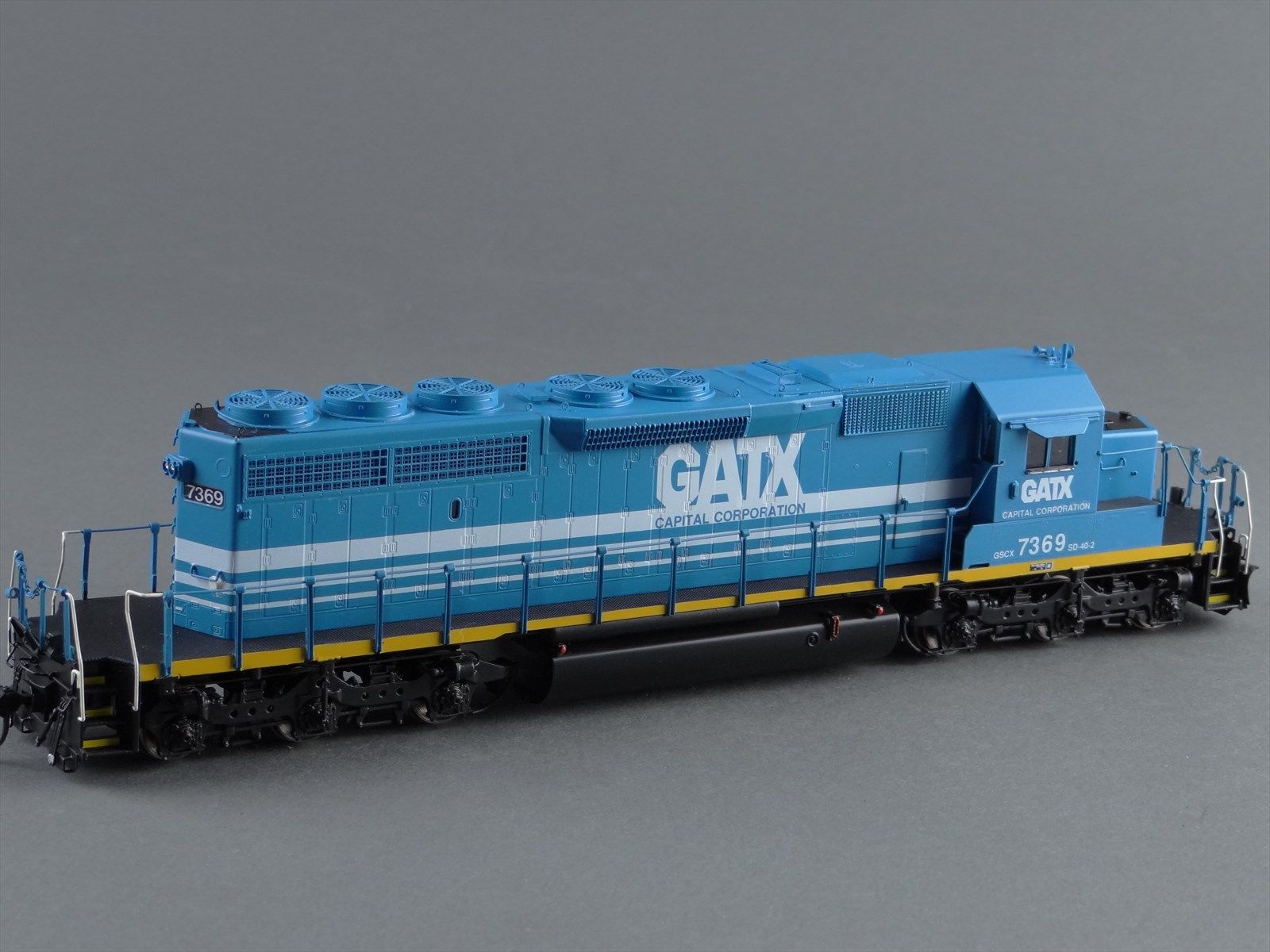 HO Brass Model Train - OMI #6667.1 Overland GATX SD40-2 #7369
