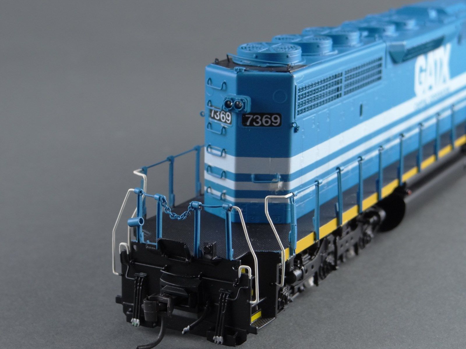 HO Brass Model Train - OMI #6667.1 Overland GATX SD40-2 #7369
