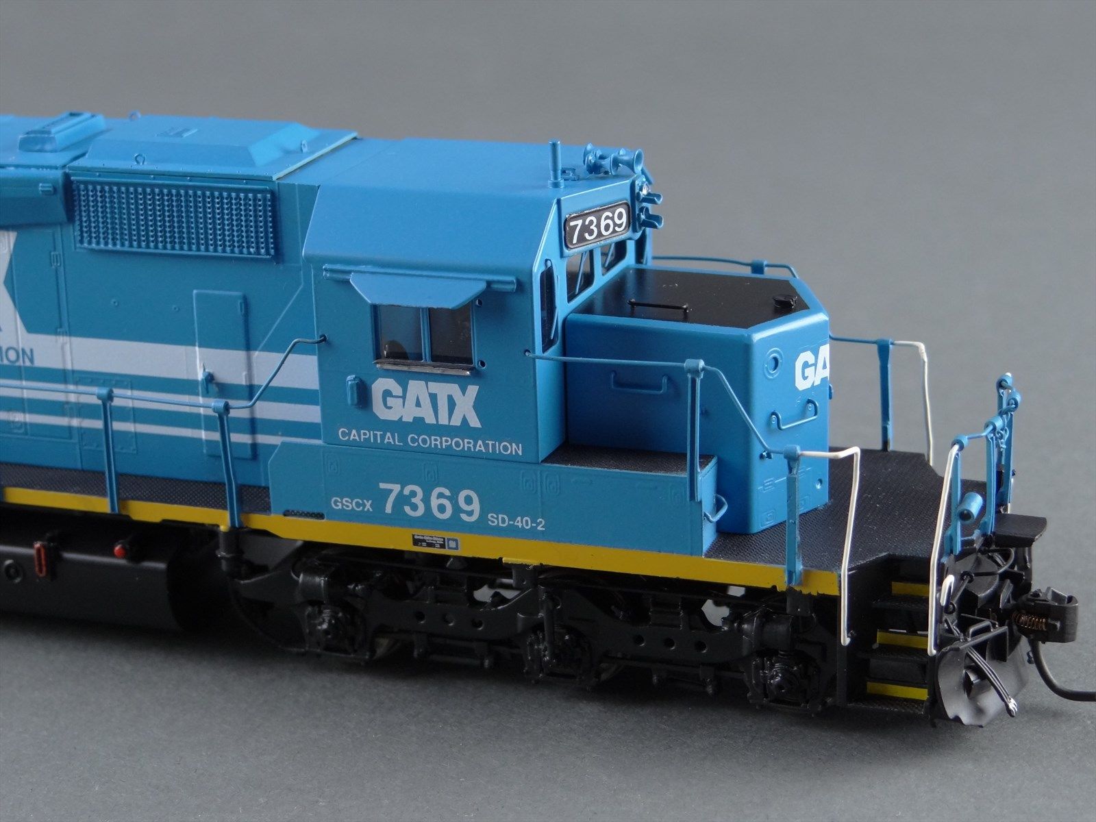 HO Brass Model Train - OMI #6667.1 Overland GATX SD40-2 #7369