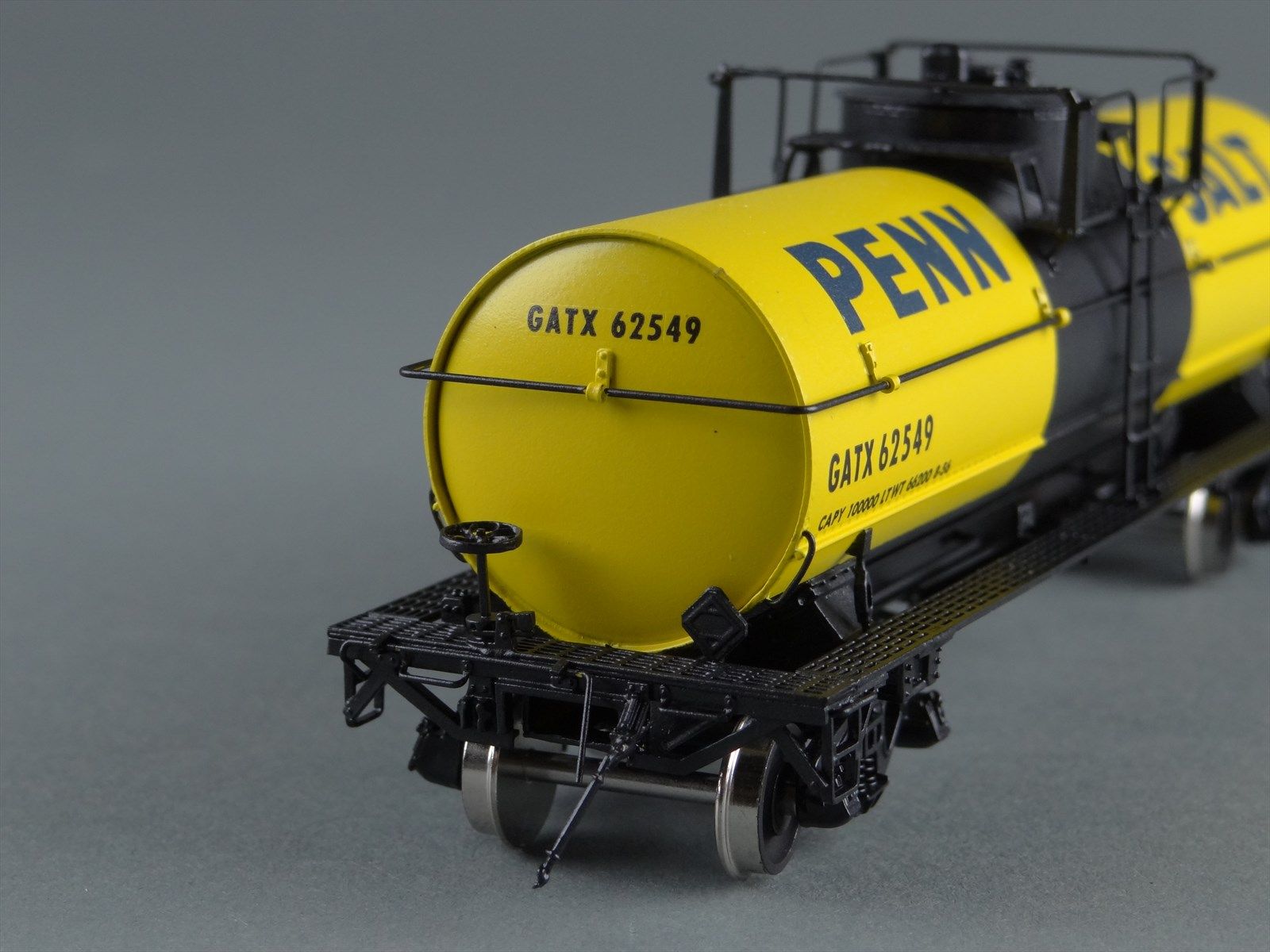 HO Brass Overland GATX 8000 Gal Single Dome Tank Car PENN SALT #62549