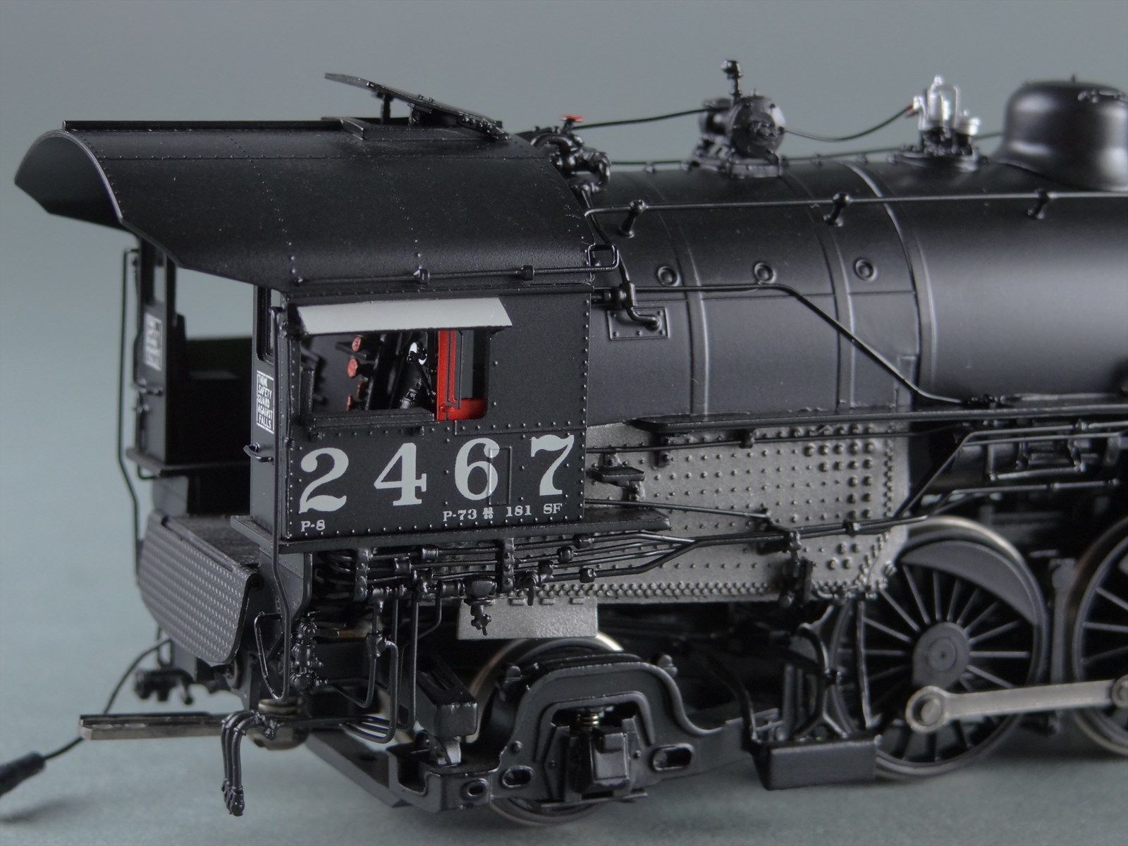 HO GPM Glacier Park SP Southern Pacific P-8 4-6-2 #2467 - 1950's