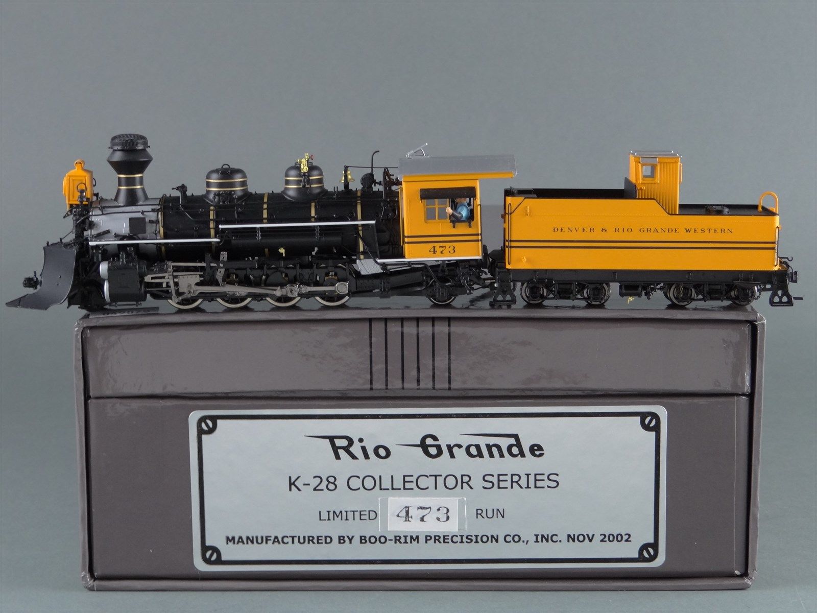 HoneyWorks ブラウ　SD R RR BR N HOn3 Brass PFM - United D&RGW - Denver & Rio Grande Western