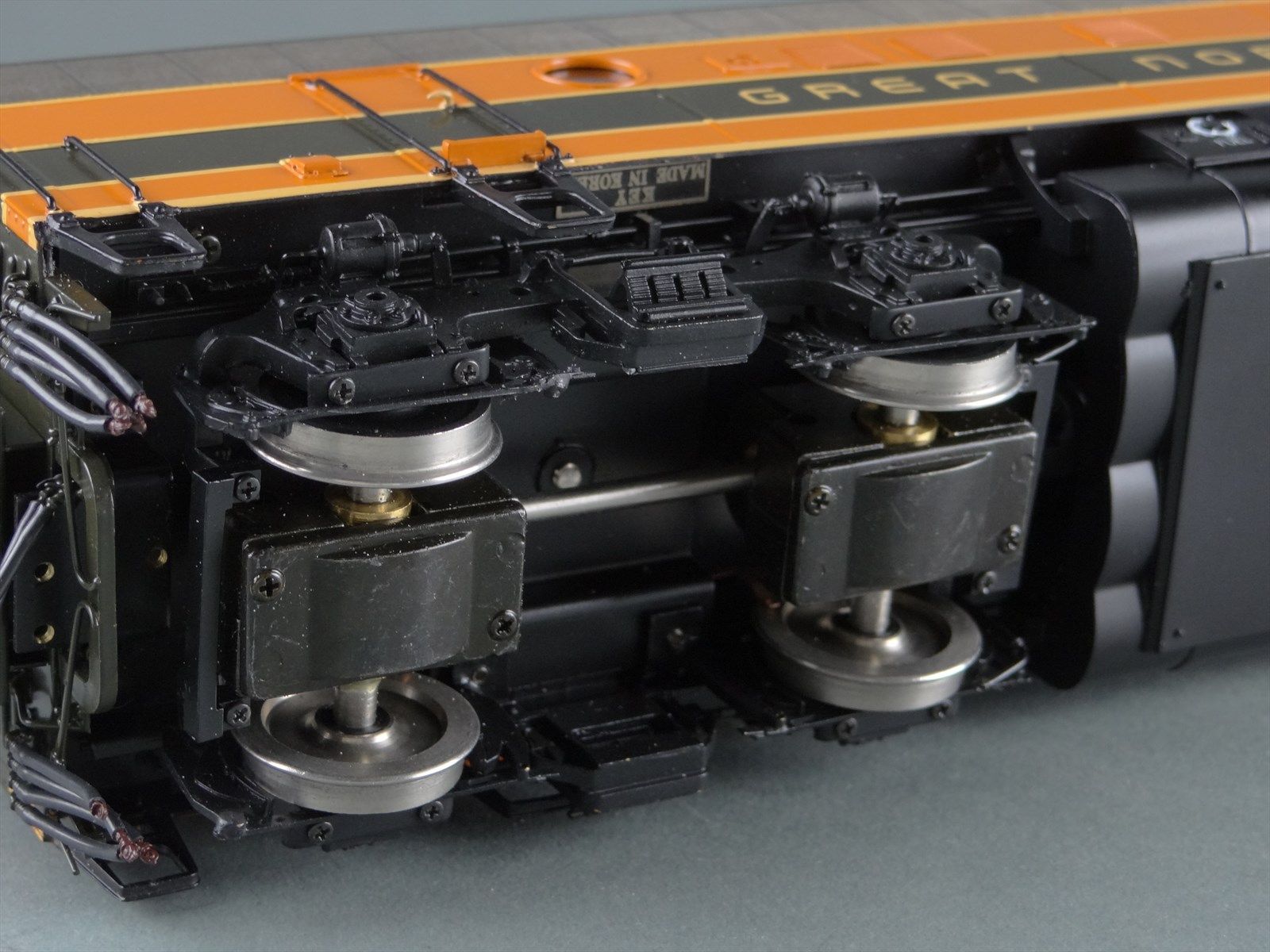 O Scale Brass Model Train - Key GN Empire Builder EMD F-7A/F-7B ROAD ...